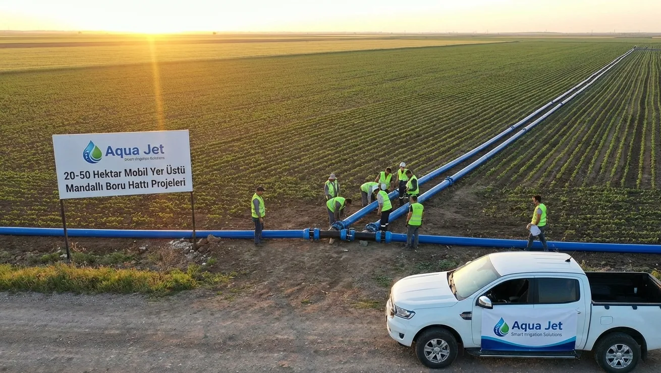 Mobil Pompa Filtre İstasyonu (20-30 ha Araziler İçin)