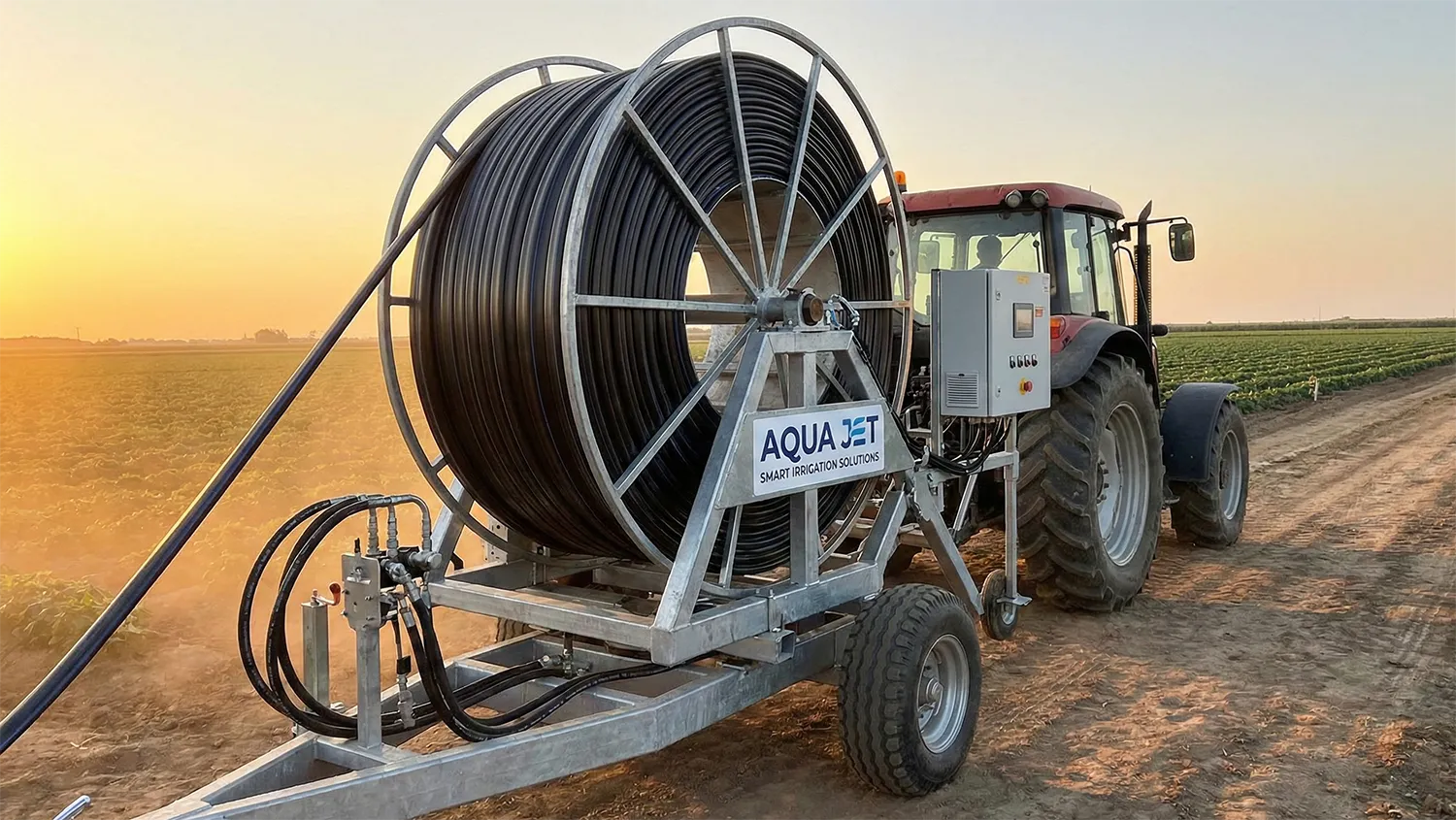 Otomatik Damlama Hortumu Makaraya Sarma Makinesi